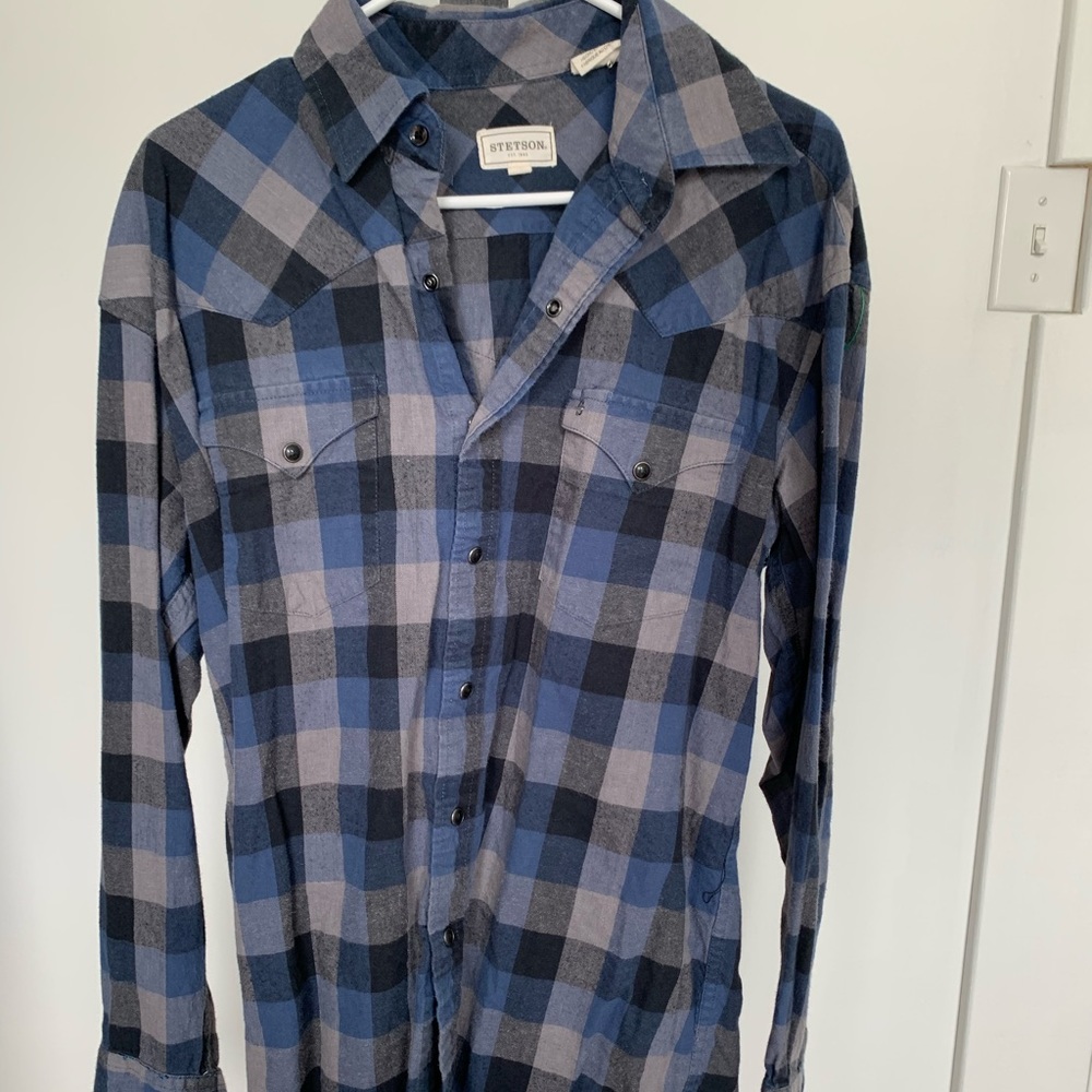 Mens Stetson Button-Down